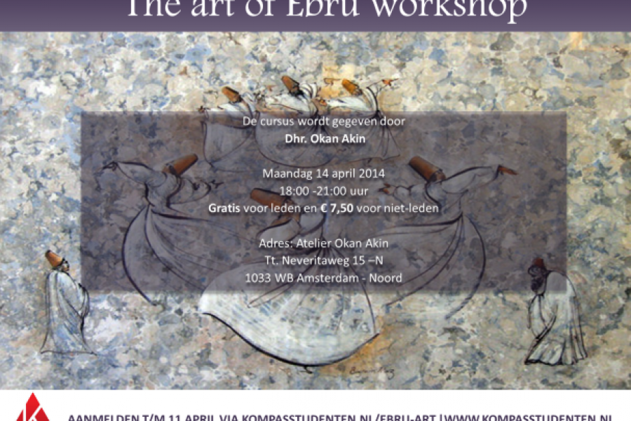 Reeks ‘Culture brings together’ – Ebru Workshop