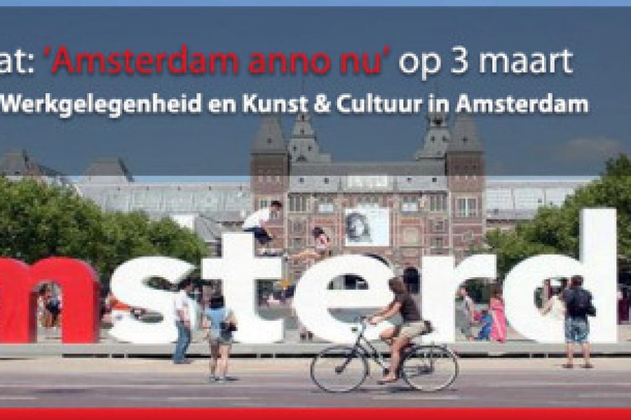 Lijsttrekkersdebat: ‘Amsterdam anno nu’